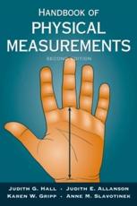 Handbook of Physical Measurements: