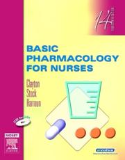 Basic Pharmacology for Nurses with CDROM