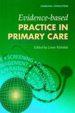 Evidence-Based Practice in Primary Care