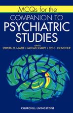 MCQs for the Companion to Psychiatric Studies