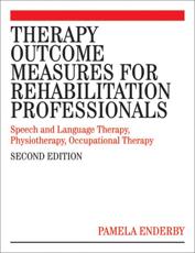 Therapy Outcome Measures for Rehabilitation Professionals