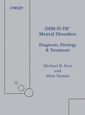 Dsm-IV-Trmental Disorders: Diagnosis, Etiology and Treatment