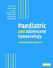Paediatric and Adolescent Gynaecology: A Multidisciplinary Approach
