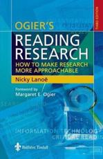 Ogier's Reading Research: How to Make Research More Approachable