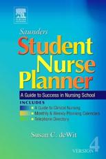 Saunders Student Nurse Planner