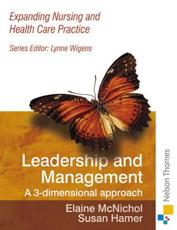 Expanding Nursing and Health Care Leadership and Management