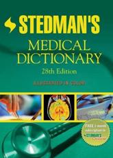 Stedman's Medical Dictionary with CDROM