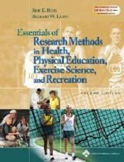 Essentials of Research Methods in Health, Physical Education, Exercise