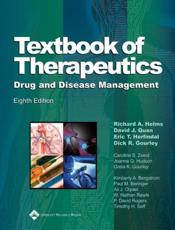 Textbook of Therapeutics: Drug and Disease Management with Other