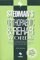 Stedman's Orthopaedic and Rehab Words