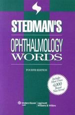 Stedman's Ophthalmology Words