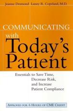 Communicating with Todays Patients