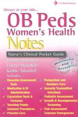 OB Peds Women's Health Notes