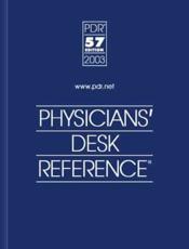 Physicians' Desk Reference 2003