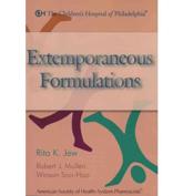 Extemporaneous Formulations