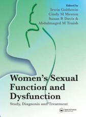 Women's Sexual Function and Dysfunction: Study, Diagnosis and Treatment