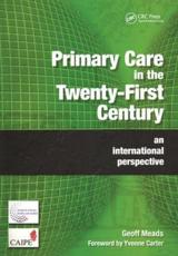 Primary Care in the Twenty-first Century