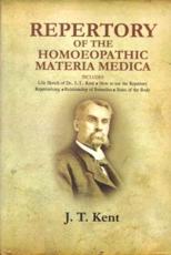 Repertory of Homoeopathic Materia Medica and a Word Index