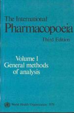 The International Pharmacopoeia (v. 1)