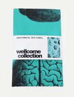 Wellcome Collection Anatomy Tea Towel (Teal)