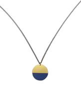 Blue Circle Froebel Gifts Necklace