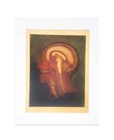 Wellcome Print, 'Head and Neck: Saggital Section'