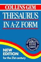 Collins Gem Thesaurus in AZ Form