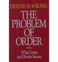 The Problem of Order