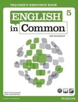 English in Common. 5 Teacher's Resource Book