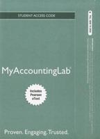 NEW MyAccountingLab With Pearson eText -- Access Card -- For Financial & Managerial Accouting