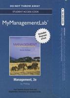 NEW MyLab Management With Pearson eText -- Access Card -- For Management