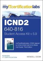 CCNA ICND2 (640-816) V5.9 MyITCertificationlab -- Access Card