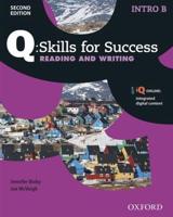 Q: Skills for Success: Intro Level: Reading & Writing Split Student Book B With iQ Online