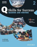 Q: Skills for Success: Level 2: Reading & Writing Student Book With iQ Online