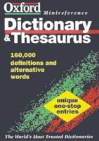 The Oxford Minireference Dictionary and Thesaurus