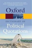 The Oxford Dictionary of Political Quotations