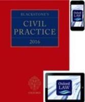 Blackstone's Civil Practice 2016 (Book and Digital Pack)