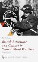 British Literature and Culture in Second World Wartime