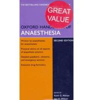 Oxford Handbook of Anaesthesia and Emergencies in Anaesthesia Pack