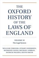 The Oxford History of the Laws of England. Vols. 6, 7, and 8 1820-1914