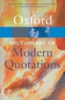 Oxford Dictionary of Modern Quotations
