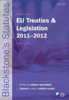 Blackstone's EU Treaties & Legislation 2011-2012