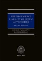 The Negligence Liability of Public Authorities