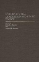 Gubernatorial Leadership and State Policy