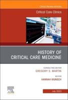 History of Critical Care Medicine