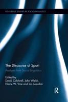 The Discourse of Sport: Analyses from Social Linguistics