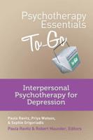 Interpersonal Psychotherapy for Depression