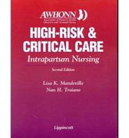 High Risk and Critical Care Intrapartum Nursing