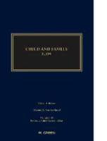 Child and Family Law. Volume 2 Intimate Adult Relationships