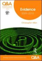 Evidence 2009-2010
